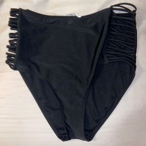 high waisted bikini bottoms